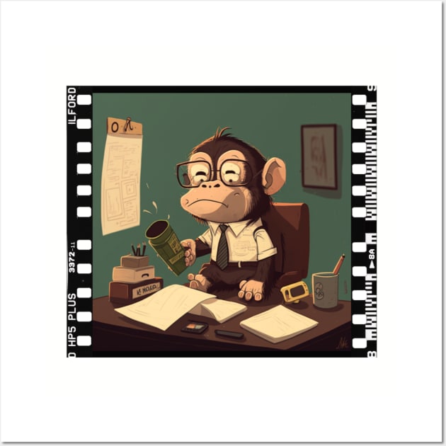 Monkey Business Wall Art by AwkwardTurtle